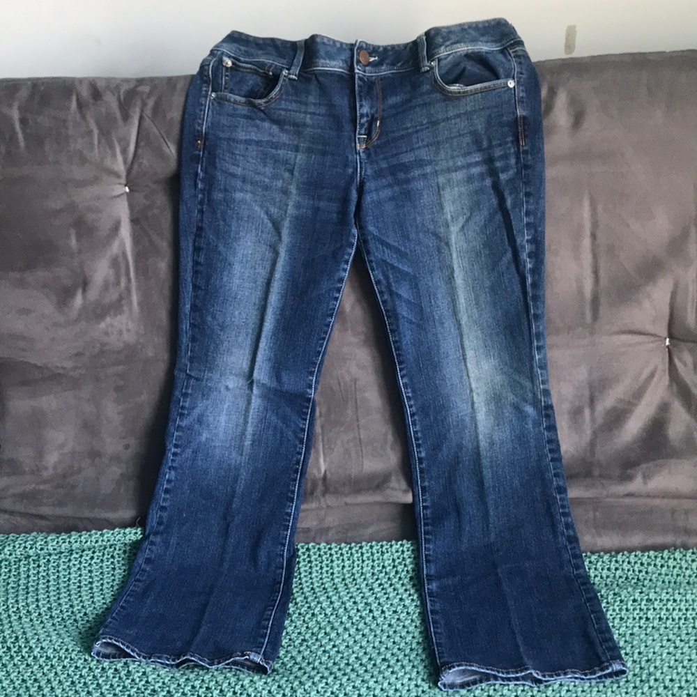 Womens American Eagle slim boot jeans